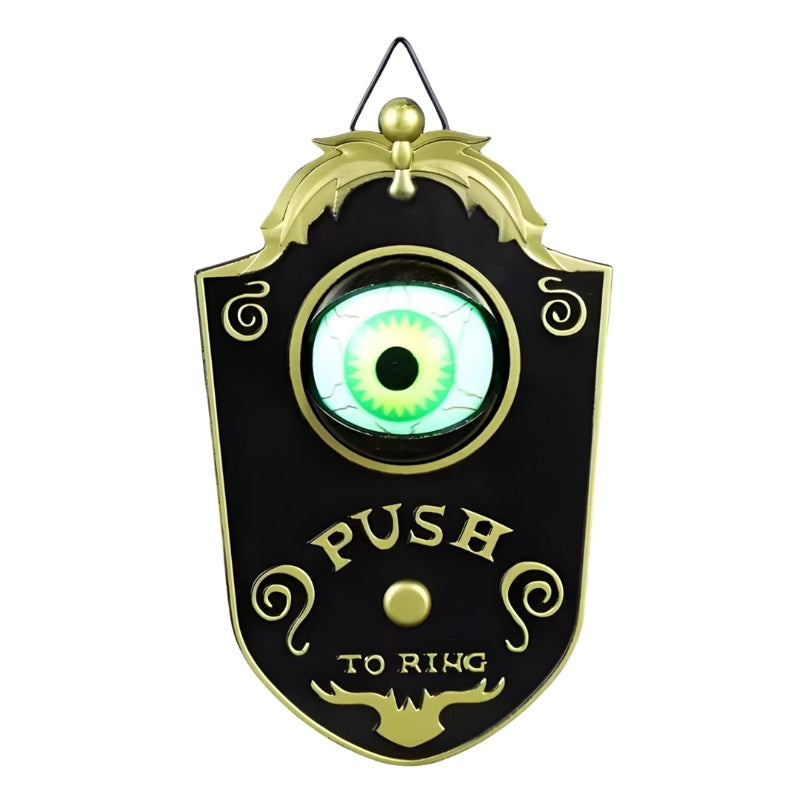 FrightRing – Halloween Spinnendeurbel met licht en geluid