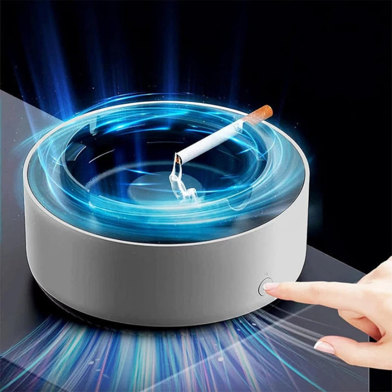 PureTray – Rookreducerende asbak met ingebouwd luchtfilter en stille ventilator