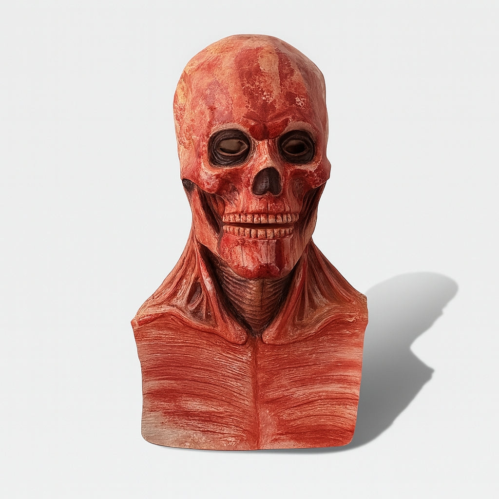 TerrorSkin – Peel Off Halloween Masker met Gelaagd Ontwerp en Beweegbare Kaak