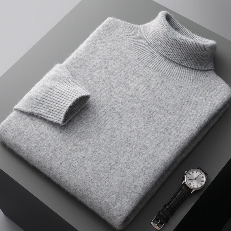 Arjan – Slim Fit Turtleneck Trui met Lange Mouwen