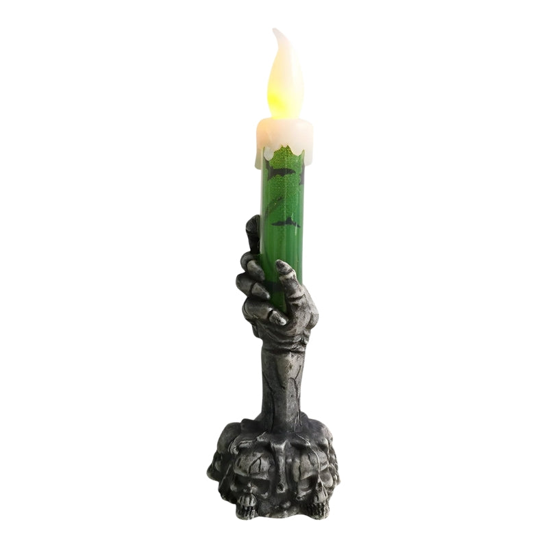 SpookHand – LED spookhand skeletkaars voor Halloween decoratie