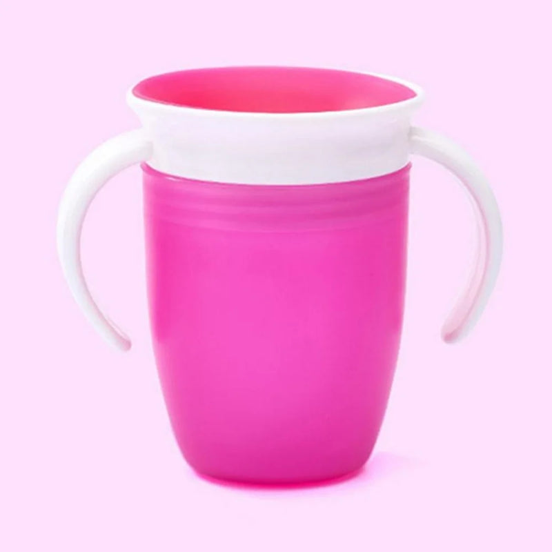 SipNest – Babybeker met 360° omklapbare rand en dubbele handgrepen aan de zijkant