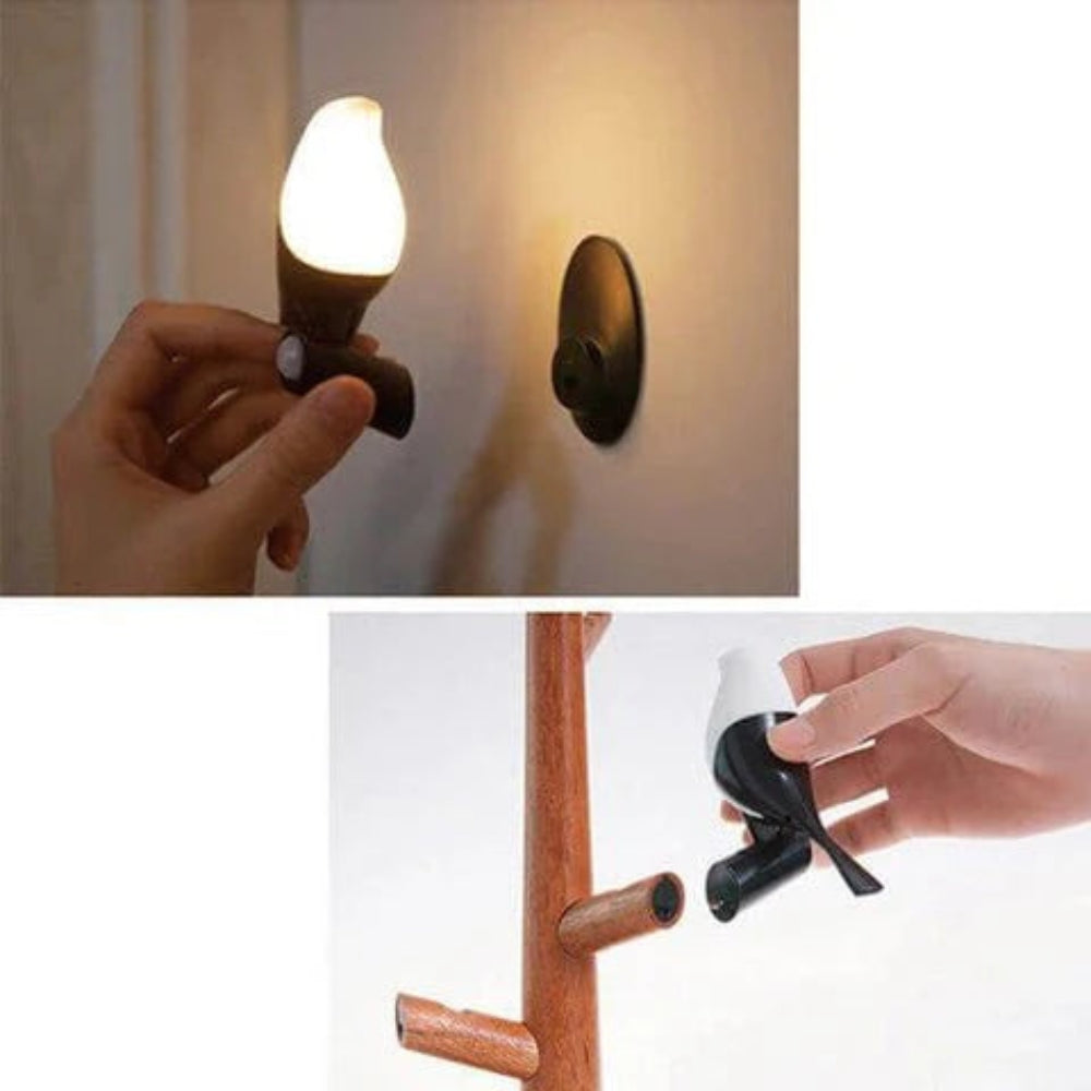 NestGlow – Slimme sensor tafellamp met ekstervorm en zachte LED gloed voor sfeerverlichting