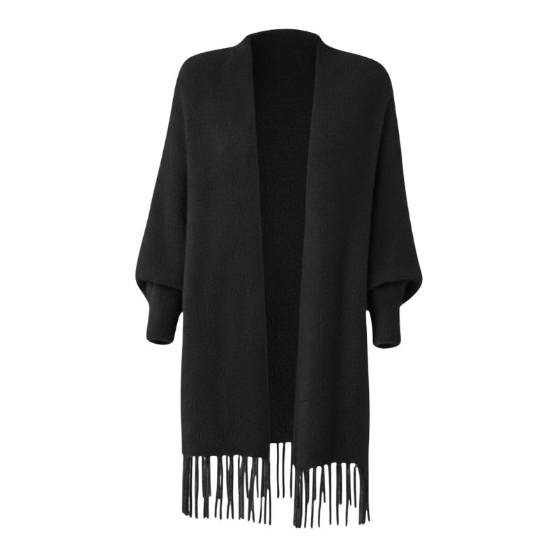 Luna – Moderne Open voorkant Cardigan met Lange Mouwen
