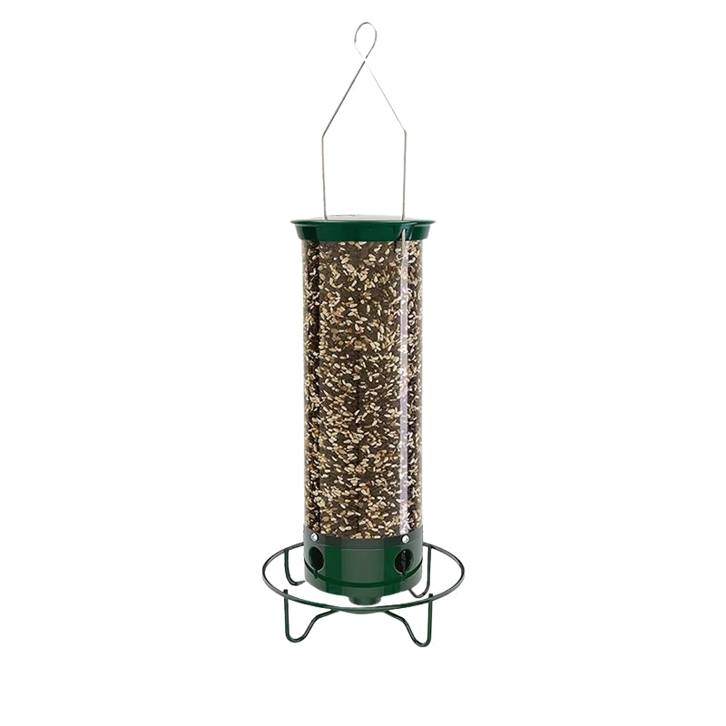 SeedSafe – Roterende Vogelvoeder met Eekhoornbestendig Zitstok en 5 lb Capaciteit