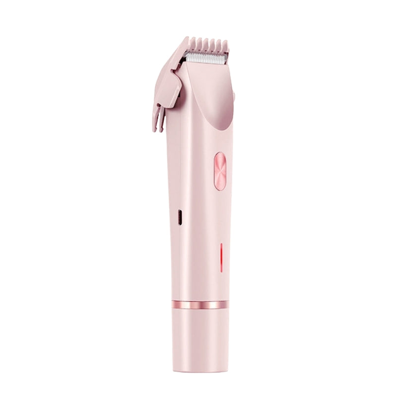 GlowEdge – 2 in 1 Trimmer met Dubbele en Verwijderbare Kop voor Nat en Droog Gebruik