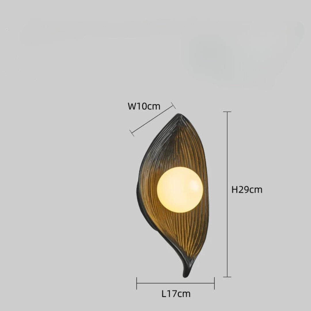 LeafGlow - Op de natuur geïnspireerde LED wandlamp voor een rustgevende sfeer