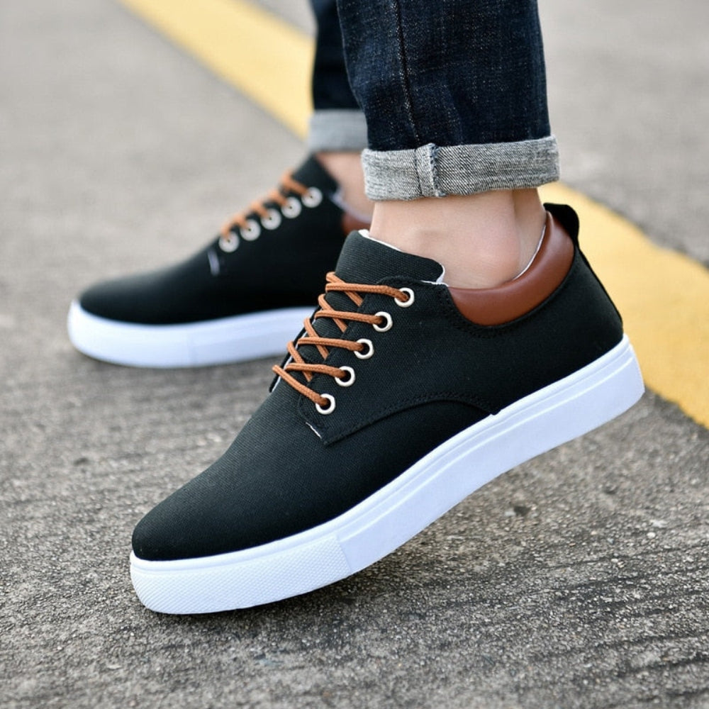 Steave – Platte sneakers met ondersteunende zool en comfortabele pasvorm