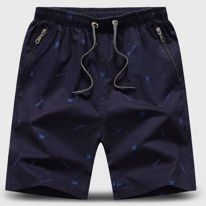 Anthony - Casual Shorts met Ritszakken en Tailleband