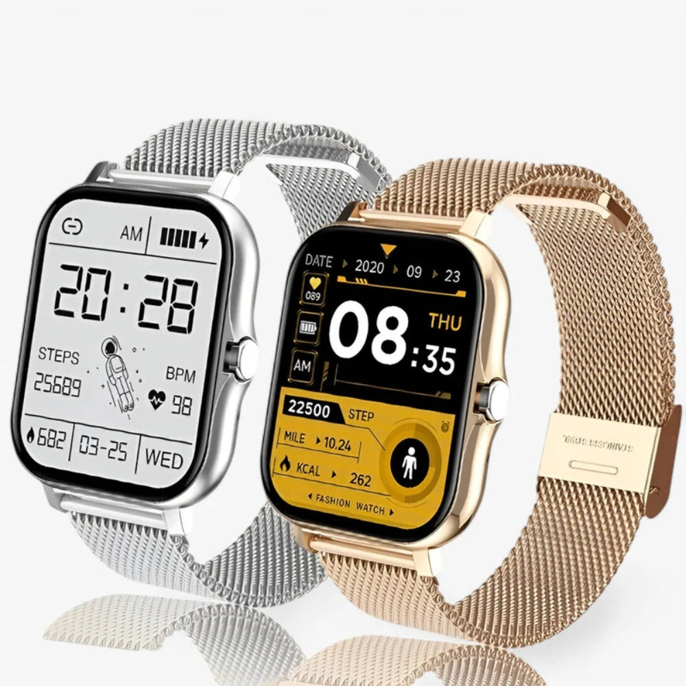 Gawande – Strak smartwatch met verstelbare band en soepel touchscreen