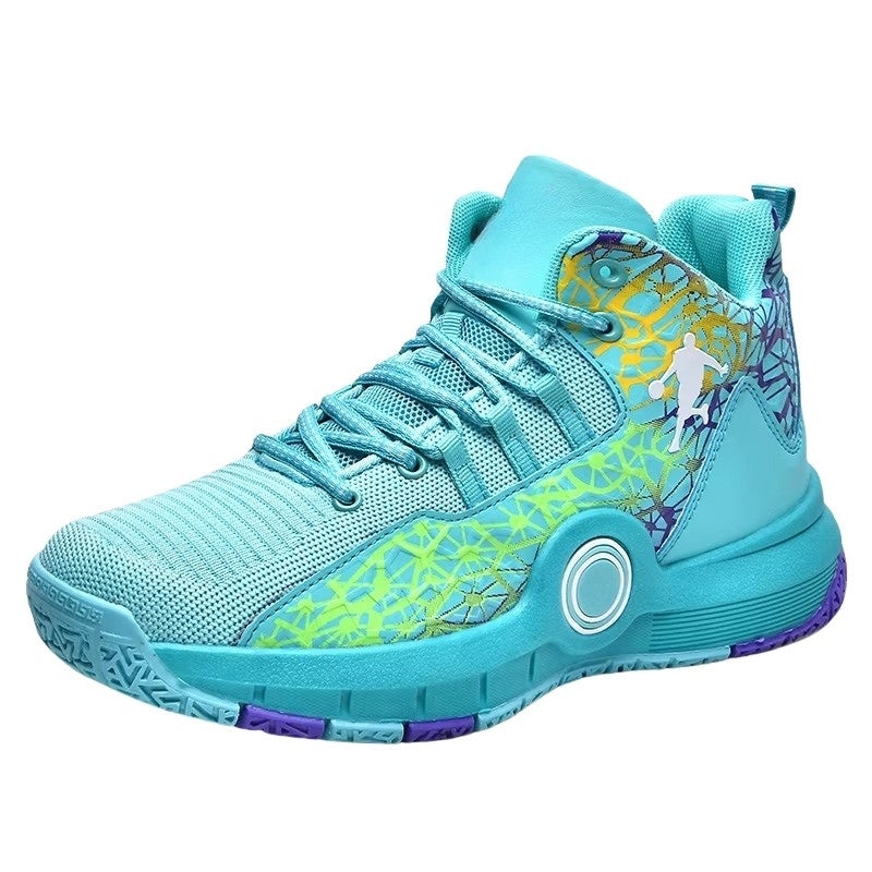 Henry – Klassieke Basketbalsneakers met Antislip en Ademend Ontwerp