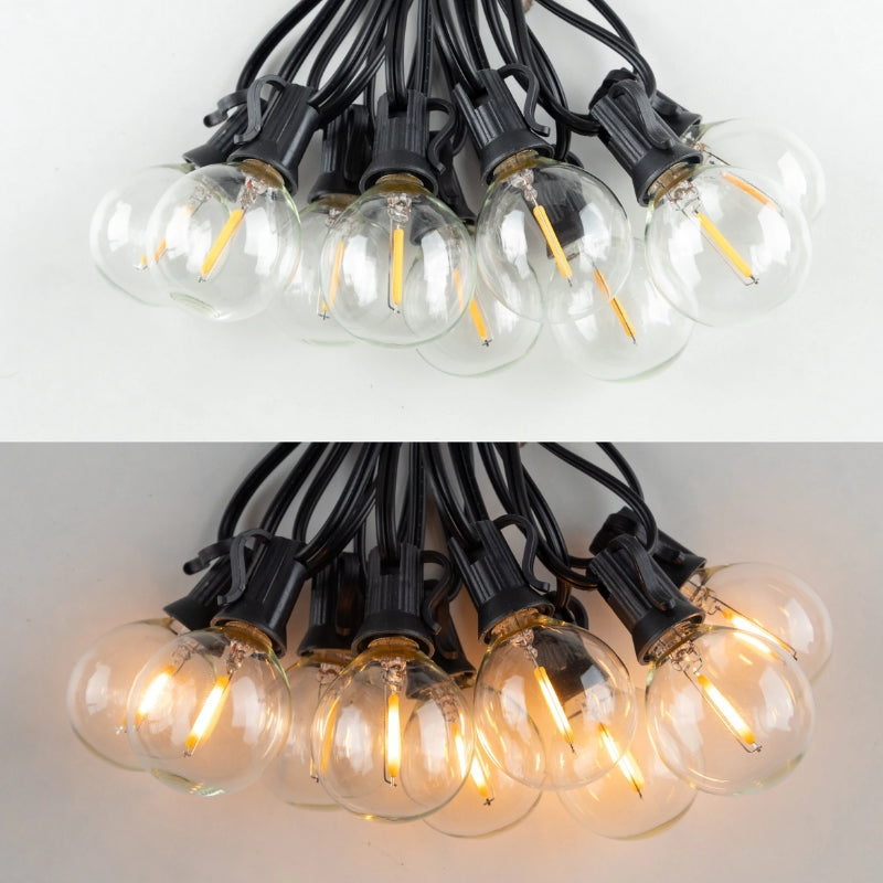 GlowNest – Klassiek LED snaar licht Bollen met zachte verlichting en veelzijdig ontwerp