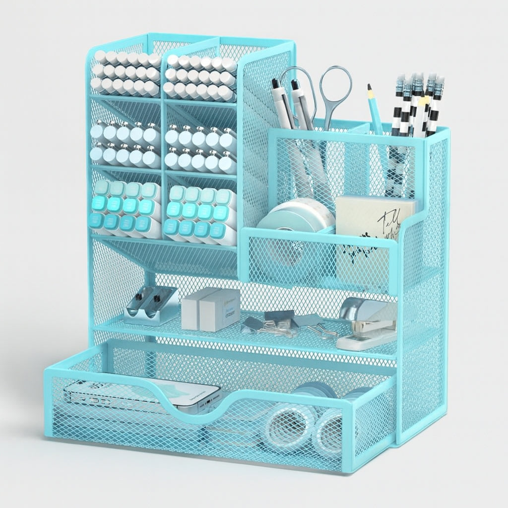 OrganixSpace - Multifunctionele Bureau-organizer voor Dagelijkse Benodigdheden