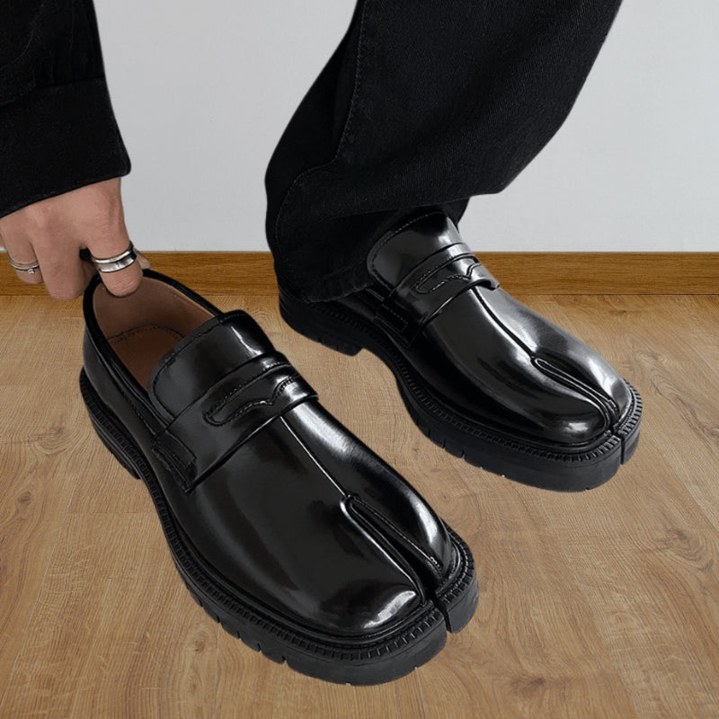 Berlin – Split-Toe Schoenen met Dikke Zool