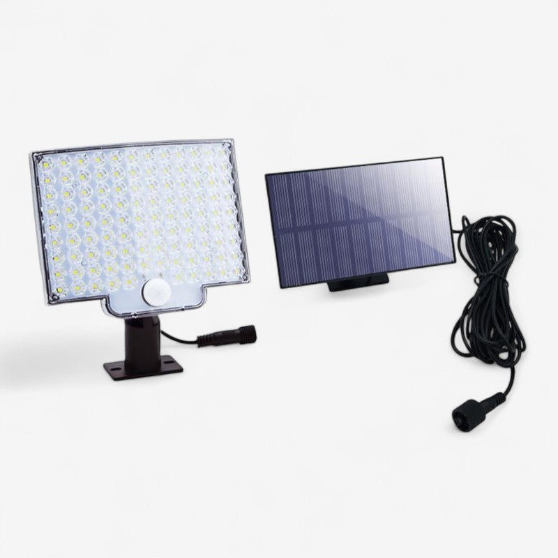LumoGuard – 106 LED Zonnepaneel Beveiligingslamp met Bewegingssensor