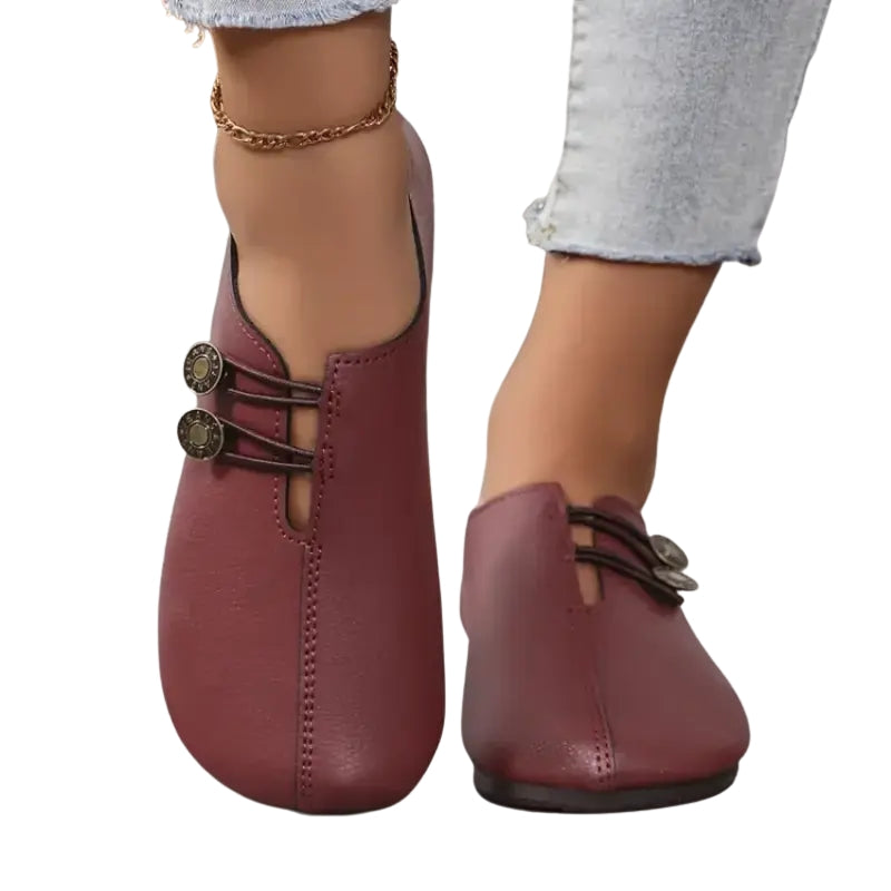 Lydia – Veterschoenen voor Dames met Gevoerde Binnenzool en Slank Silhouet