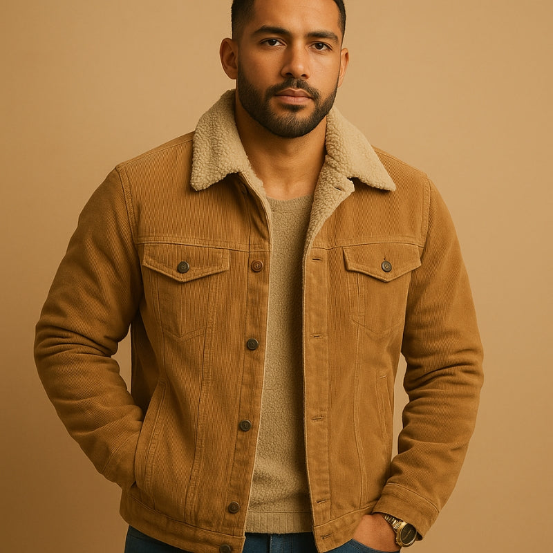 Francisco - Jas met Lange Mouwen Knoopsluiting en Reverskraag