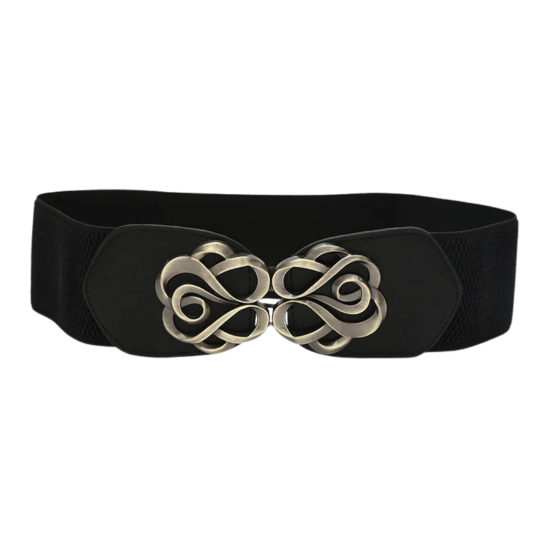 Julia – Riem in retrostijl met decoratieve gesp