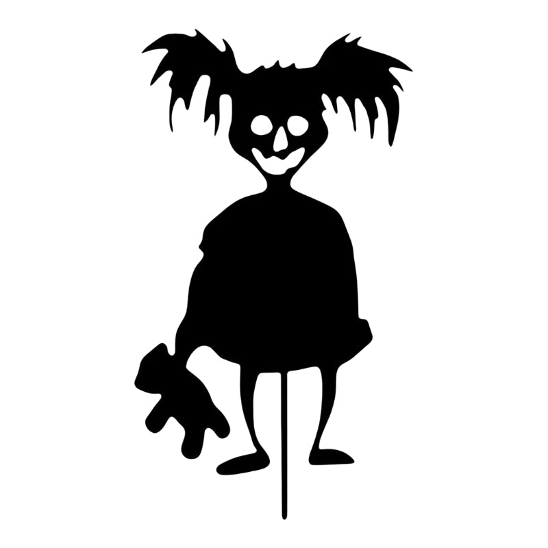 SpookyCharm – Gepersonaliseerd Halloween tuinscherm met leuke figuurtjes