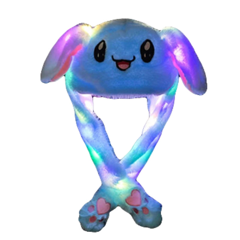 BunnyGlow - Bunny Hoed met Beweegbare Oren en LED Lichten