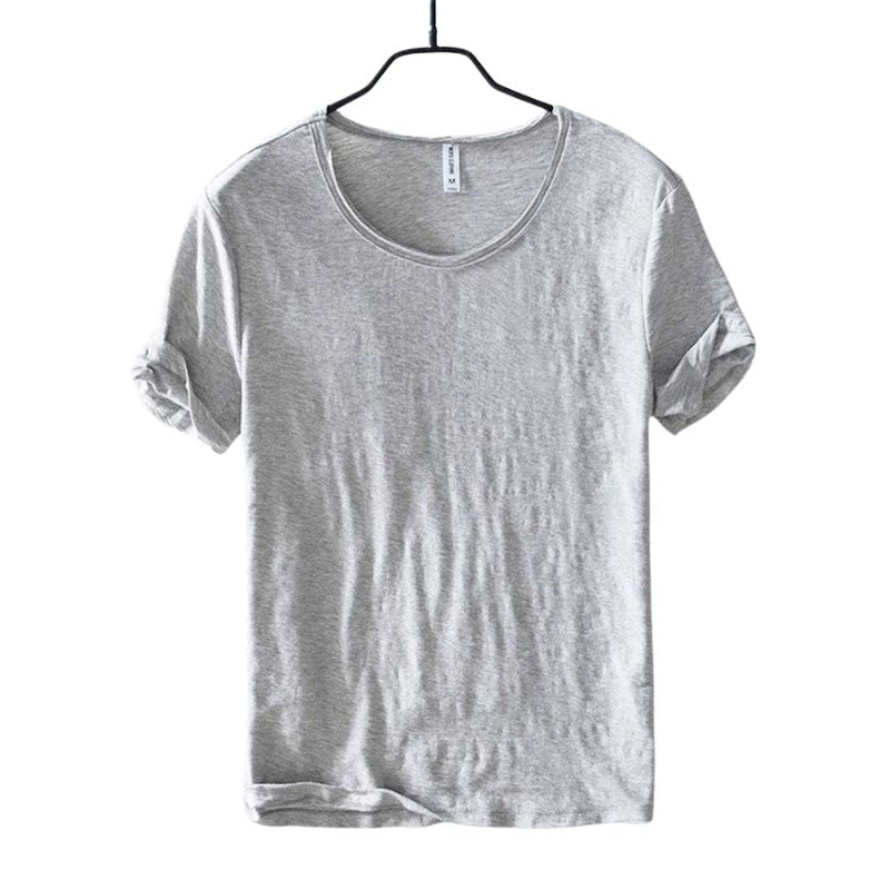 Elijah – Lichtgewicht Katoenen T-shirt met Zachte Touch, Klassieke Ronde Hals