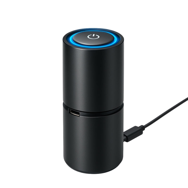 LumiPure – Compacte USB-luchtreiniger met ionisatietechnologie