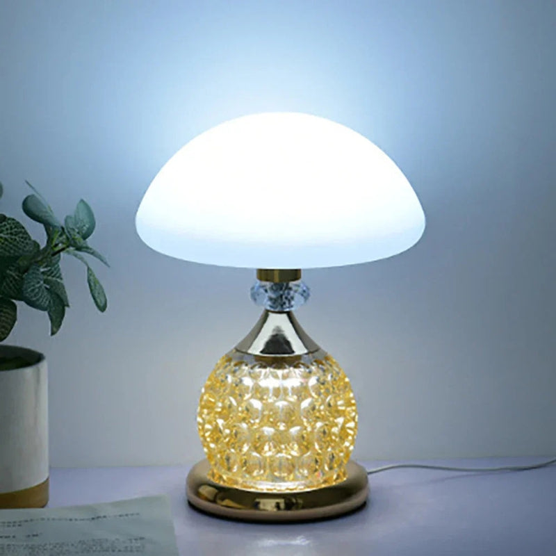 GlowHaven - Draagbare tafellamp met dimbare LED verlichting en touchbediening