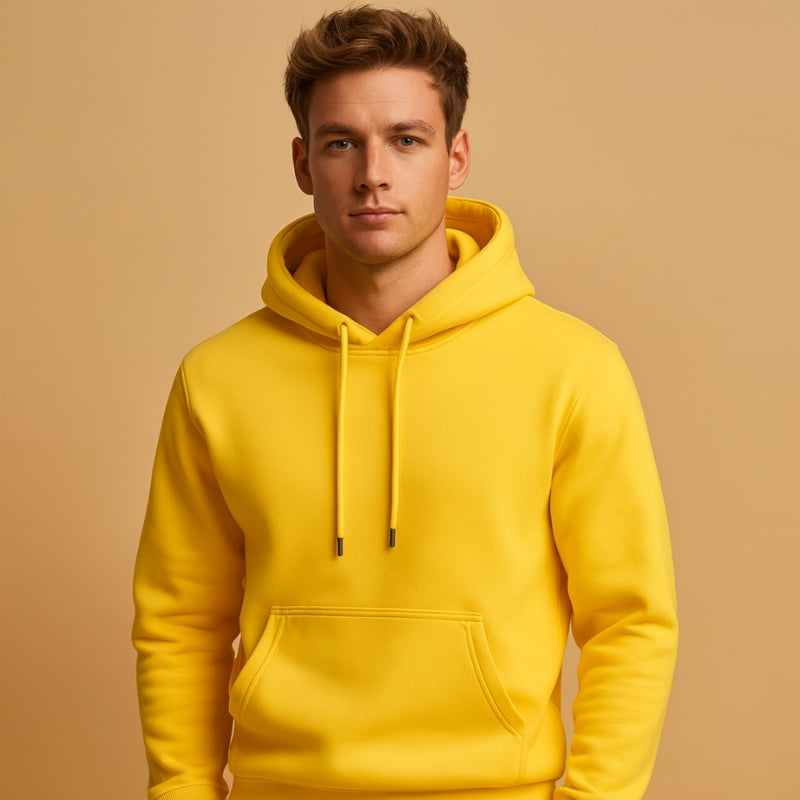 Jason - Lange Mouw Hoodie met Verstelbare Kap en Meerdere Zakjes