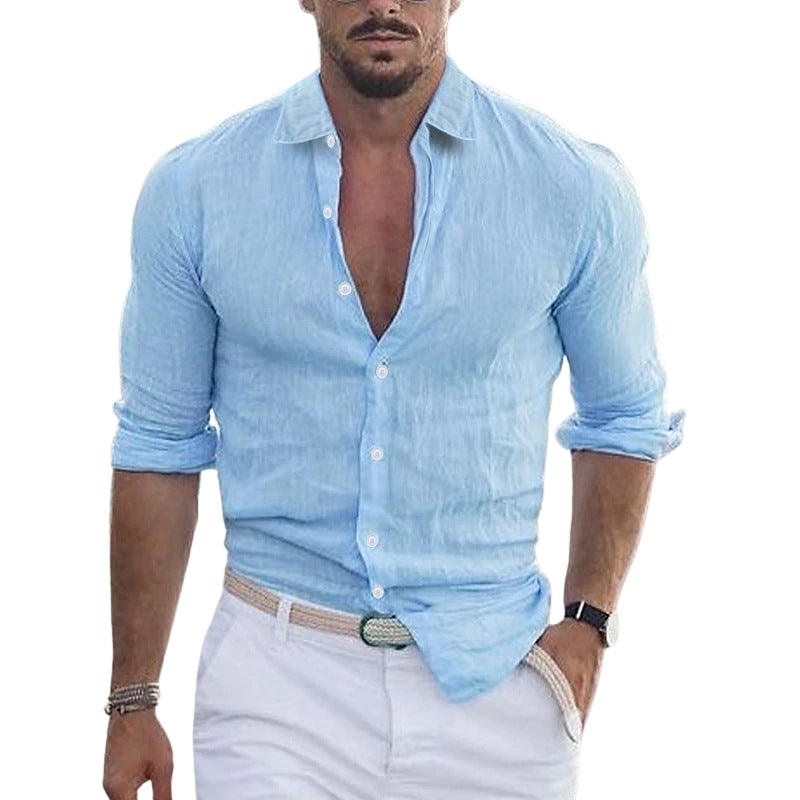 Jackson - Klassiek Lang Mouw Shirt met Knopsluiting