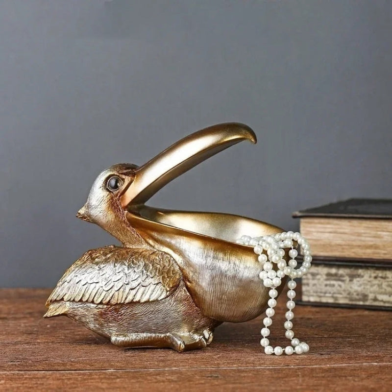 LumiTray – Decoratief opslag dienblad met artistieke vogelvorm en compact ontwerp