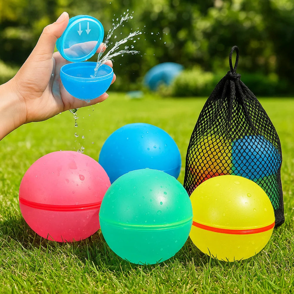 AquaPops – Herbruikbare waterballonnen die direct hervulbaar zijn voor eindeloos plezier