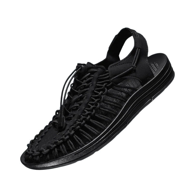 SplashBreeze – Moderne Schoenen met Geweven Design en Verstelbare Enkelband