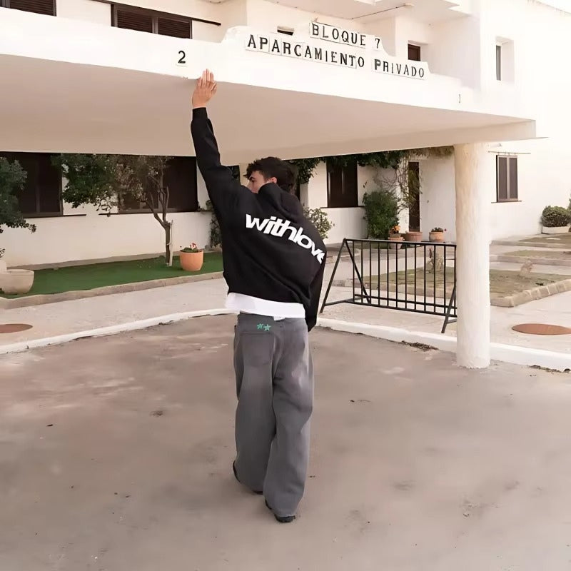 CozyWear – Hoodie met Lange Mouwen en Losse Pasvorm