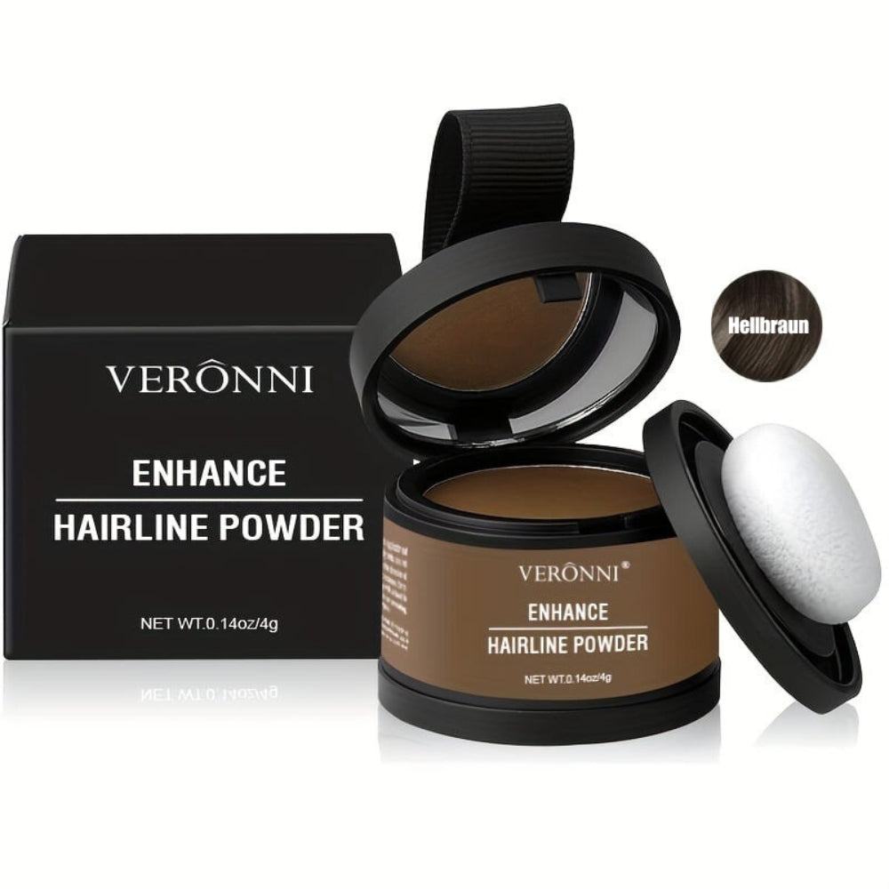HairCare – Compact haarlijnpoeder met natuurlijke finish en directe dekking van de haarwortels