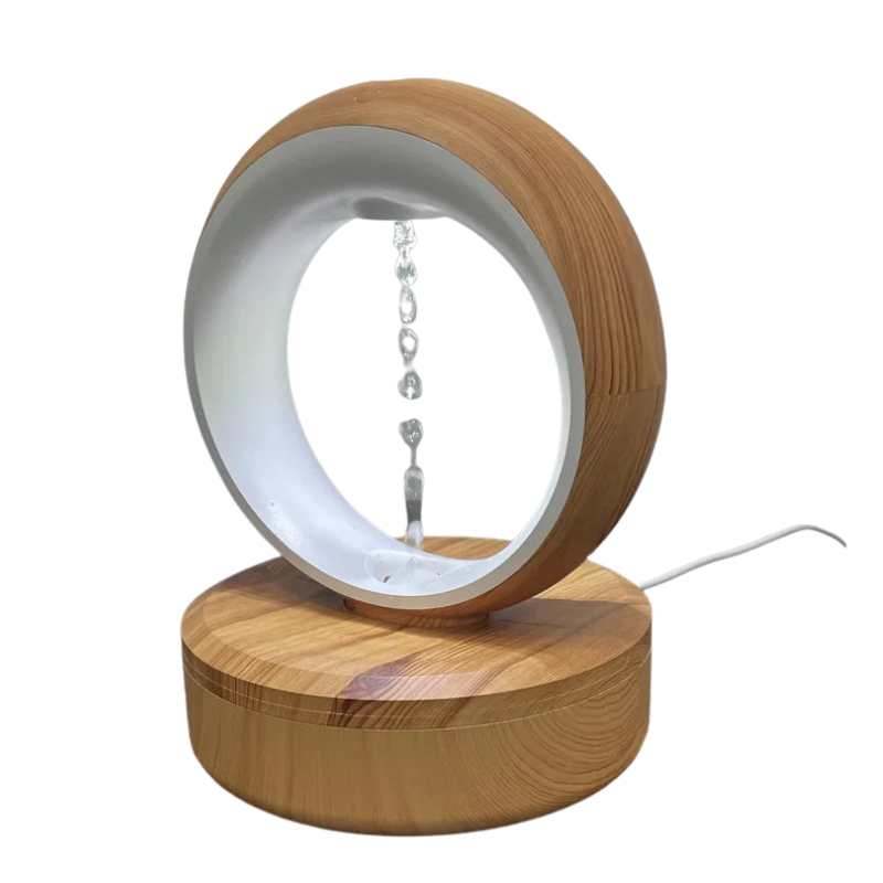 AromaLuxe – Ultrasone Essentiële Olie Diffuser met LED-verlichting en Instelbare Nevel