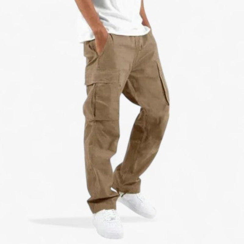 Leo - Elegante ladingbroek met zijzakken en getailleerde pasvorm