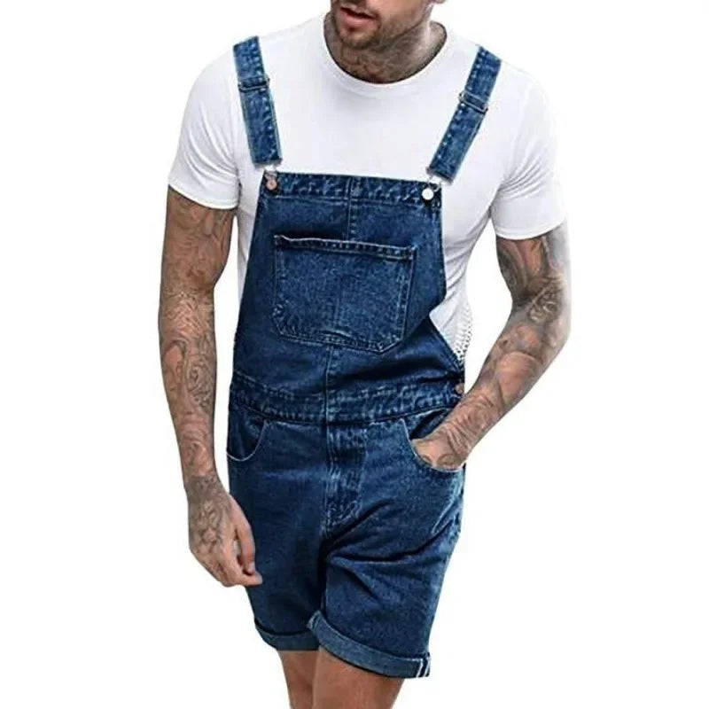 Lucas – Casual Overalls met Verstelbare Bandjes en Zakjes