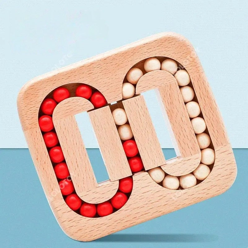 SpinLogic – Draaiende kralenpuzzel met schuifringmechanisme