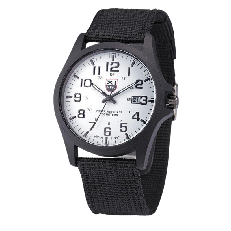 Dominic – Horloge met Ronde Wijzerplaat en Verstelbare Bandjes