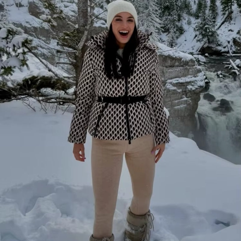 Sophia – Lange Mouw Hoodie Jas met Rits en Zakjes