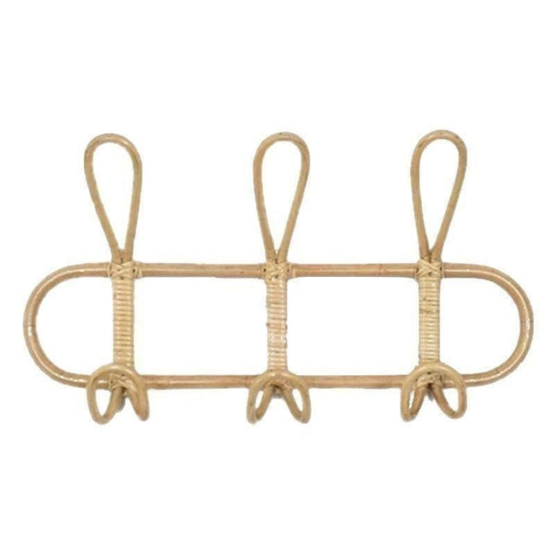 HookTale - Wandgemonteerde drievoudige haak met compact gebogen ontwerp voor accessoires