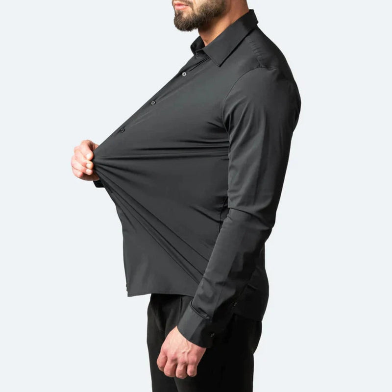 Jordan - Elegant overhemd met knoopsluiting en lange mouwen