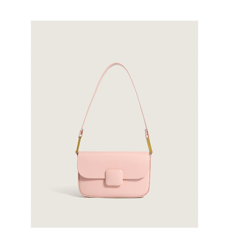 Emma - Stijlvolle kleine schoudertas met trendy stiksels