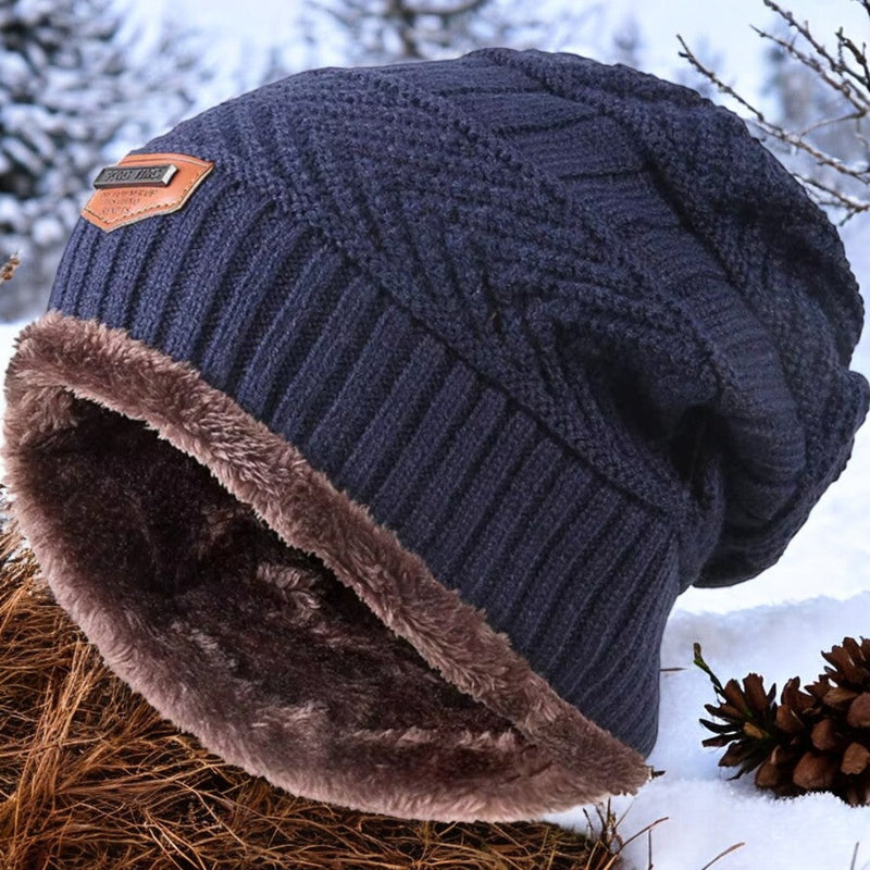 Lukas - Ultieme wintermuts met zachte bontvoering voor maximale warmte