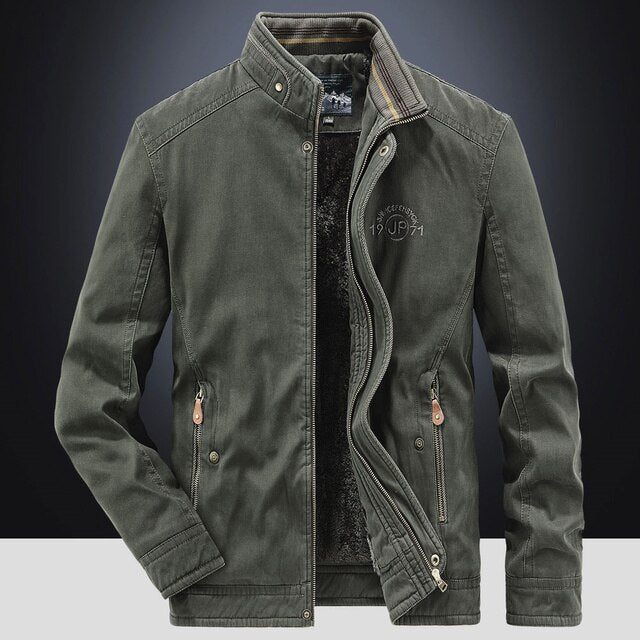 James - Essentieel Casual jack met strakke lijnen en praktische details
