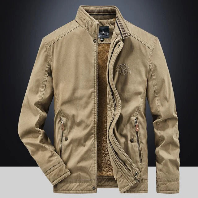 James - Essentieel Casual jack met strakke lijnen en praktische details