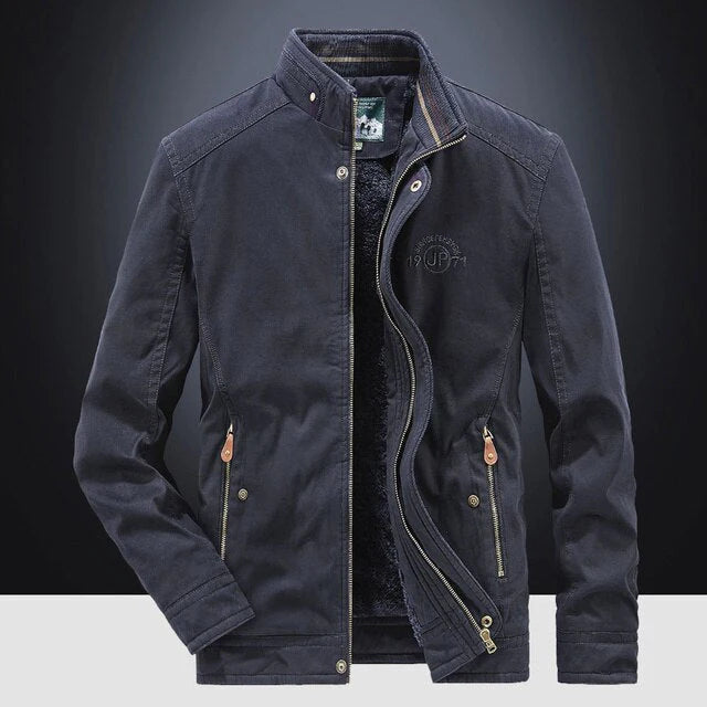 James - Essentieel Casual jack met strakke lijnen en praktische details
