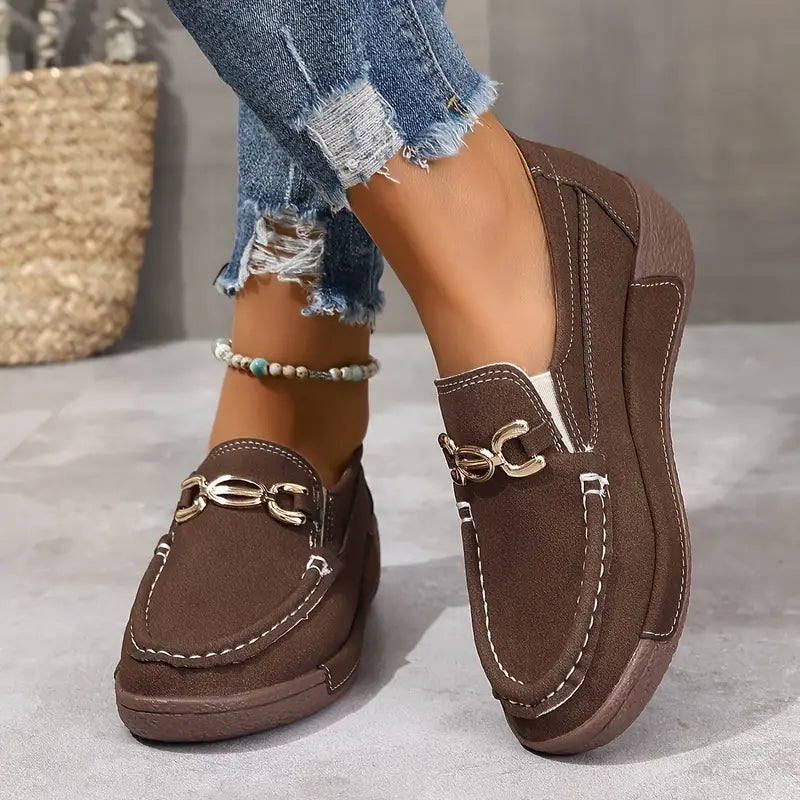 Marion - Elegante Mocassins met Zachte Zool