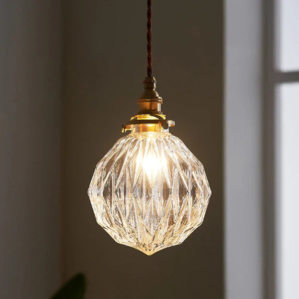 GlobeLite - Industriële hanglamp met helder glazen armatuur