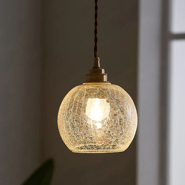GlobeLite - Industriële hanglamp met helder glazen armatuur